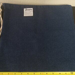 TESORO Denim Drawstring Pouch